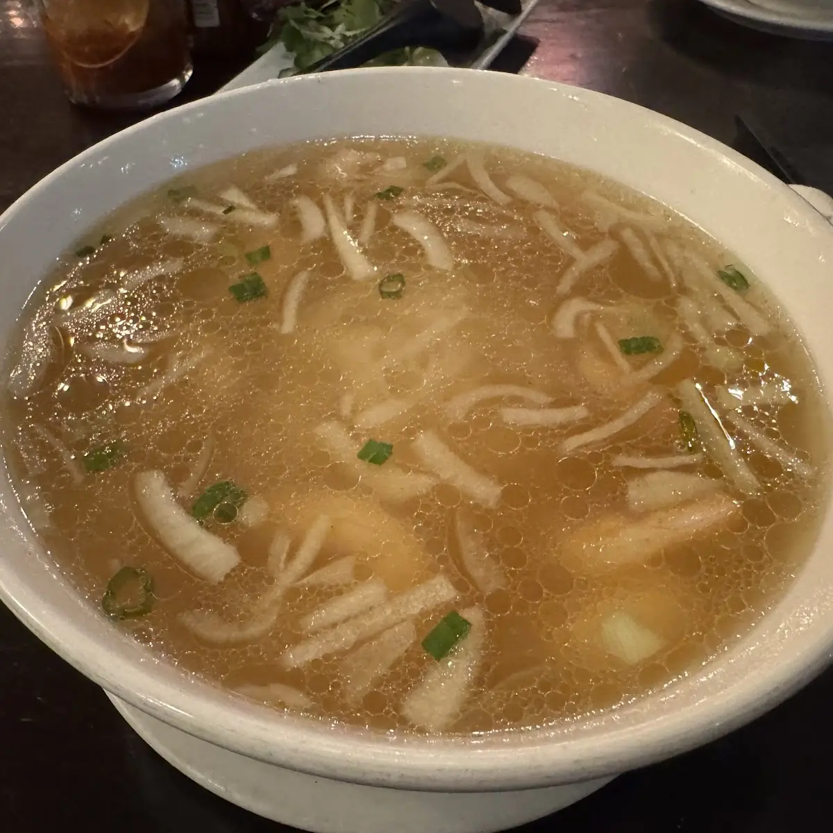 Clear Noodle Soup