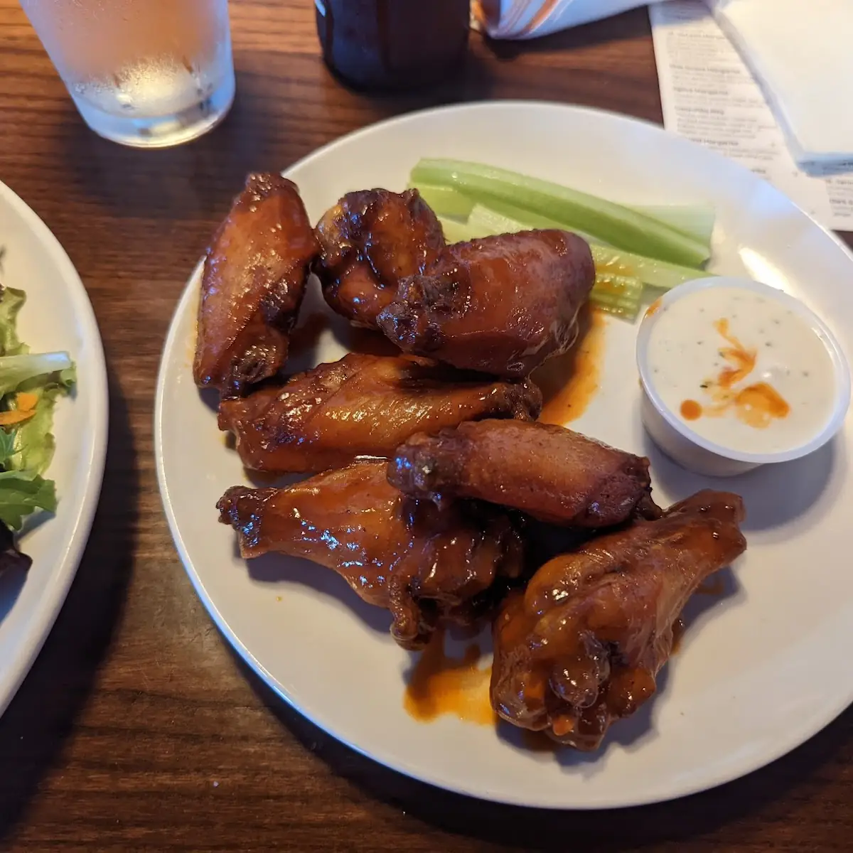 Mild Buffalo Wings with Ranch Dipping Sauce