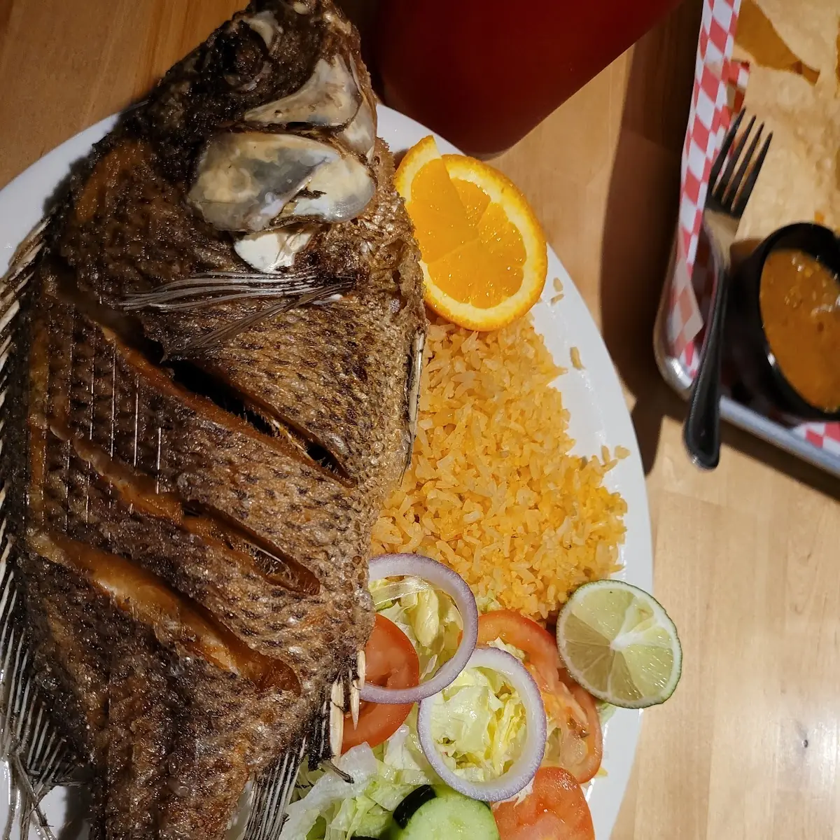 Mojarra Frita Fried Tilapia