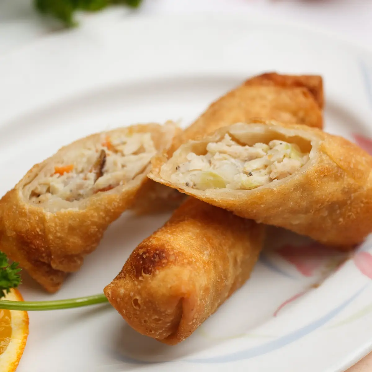 Egg Rolls & Cheese Wonton