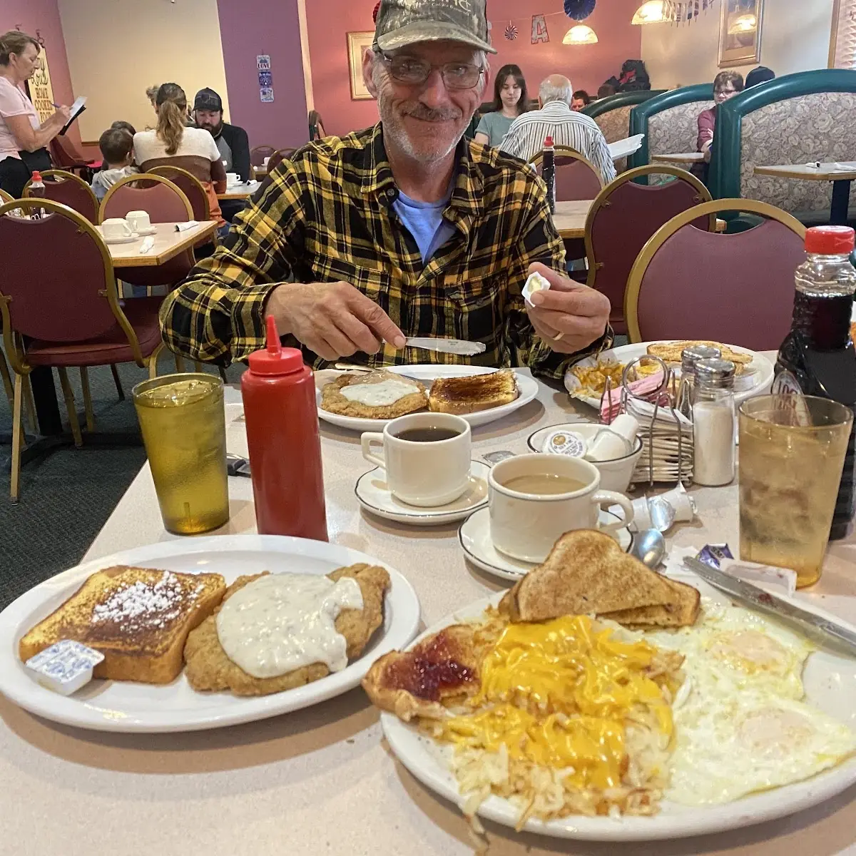 Chicken Fried Steak and Eggs