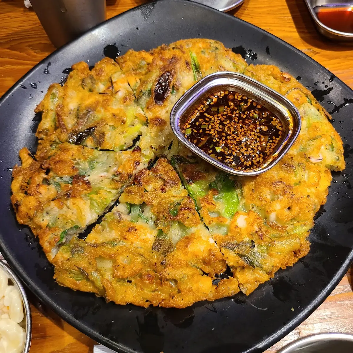 Korean Style Seafood Pancake