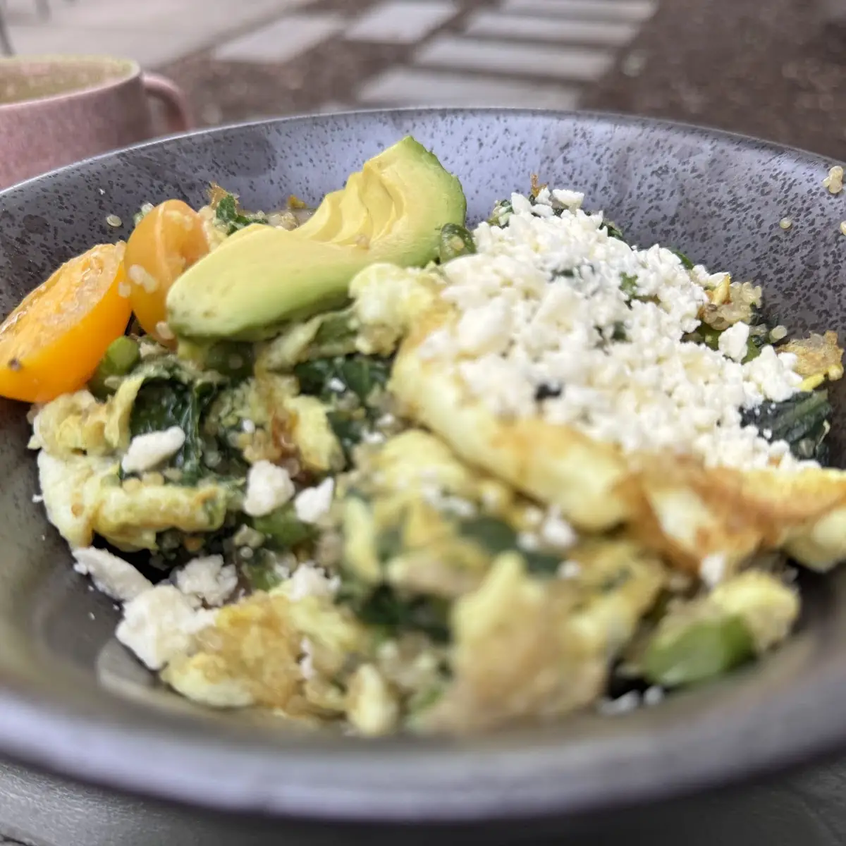 Egg White Scramble