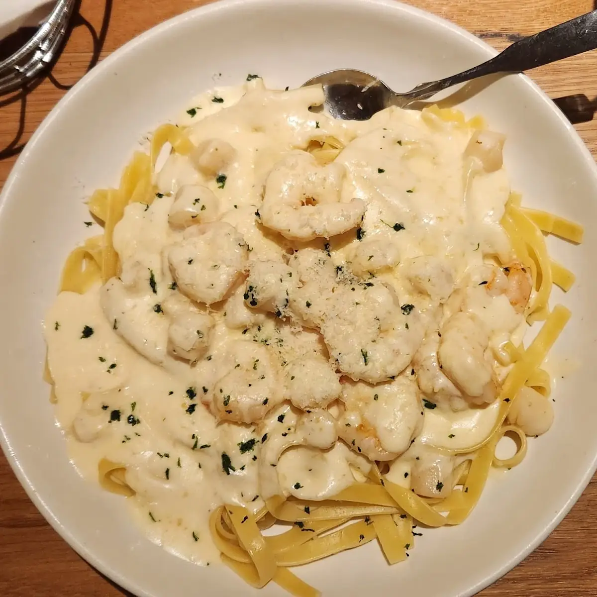 Shrimp Alfredo Pasta