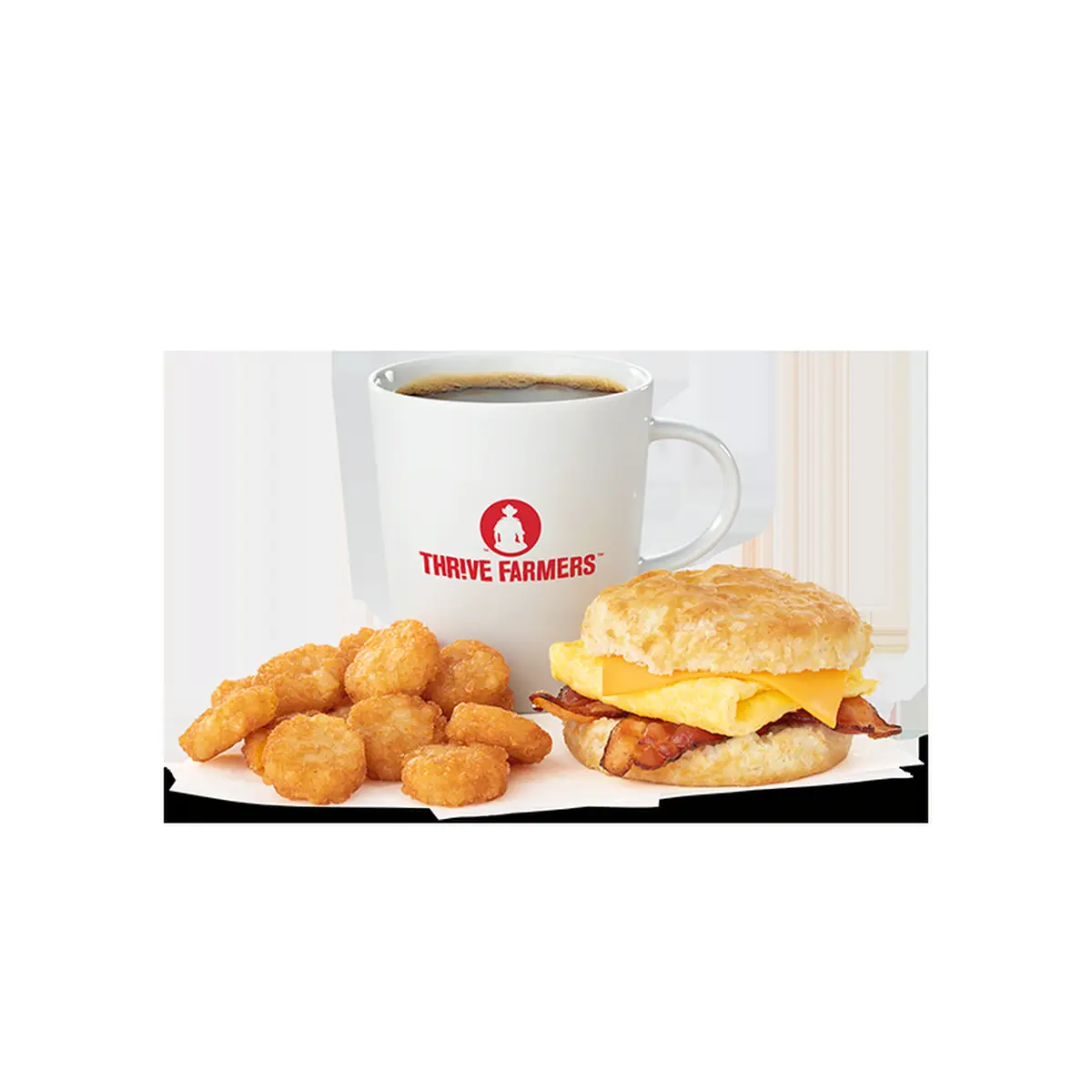 Bacon Egg & Cheese Muffin Meal