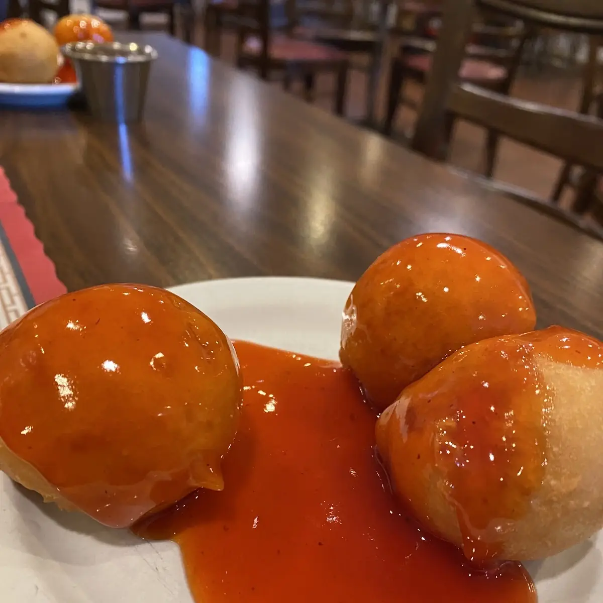 Sweet and Spicy Chicken Balls, Tai Yan Palace