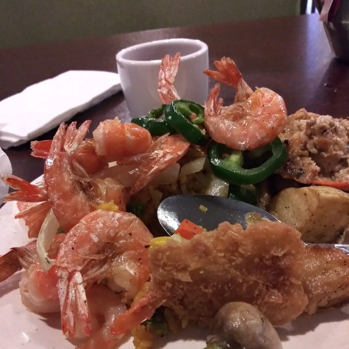 Shrimp Mushrooms and Green Beans