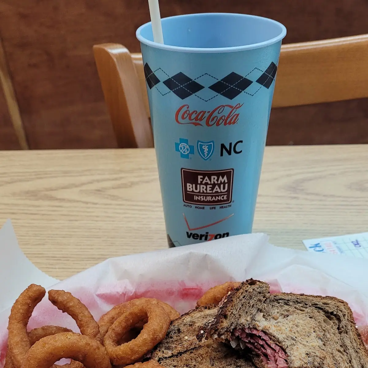 Ruben & Onion Rings
