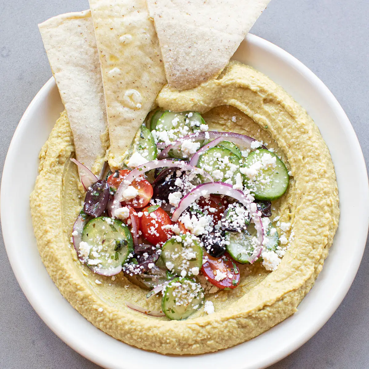 Mediterranean Hummus V