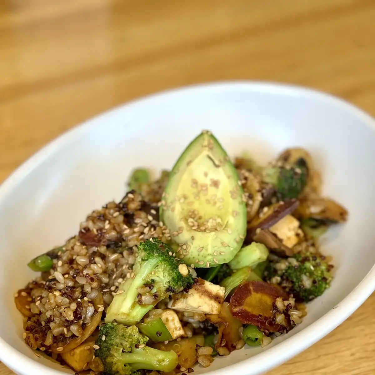 Teriyaki Quinoa Bowl V GF