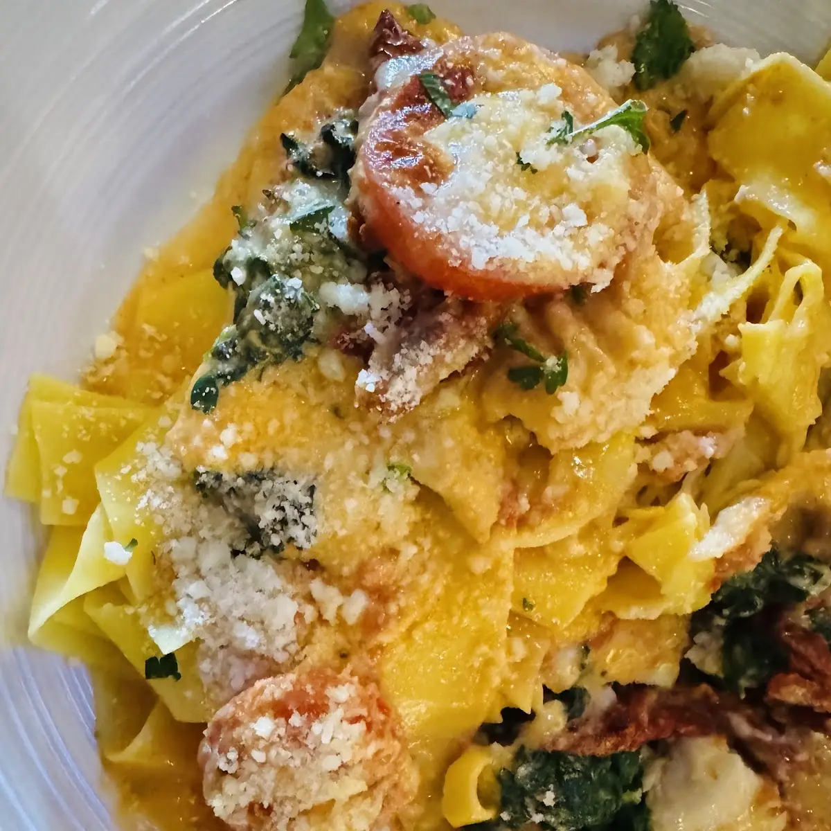 Wild Mushroom Ravioli Pomodoro