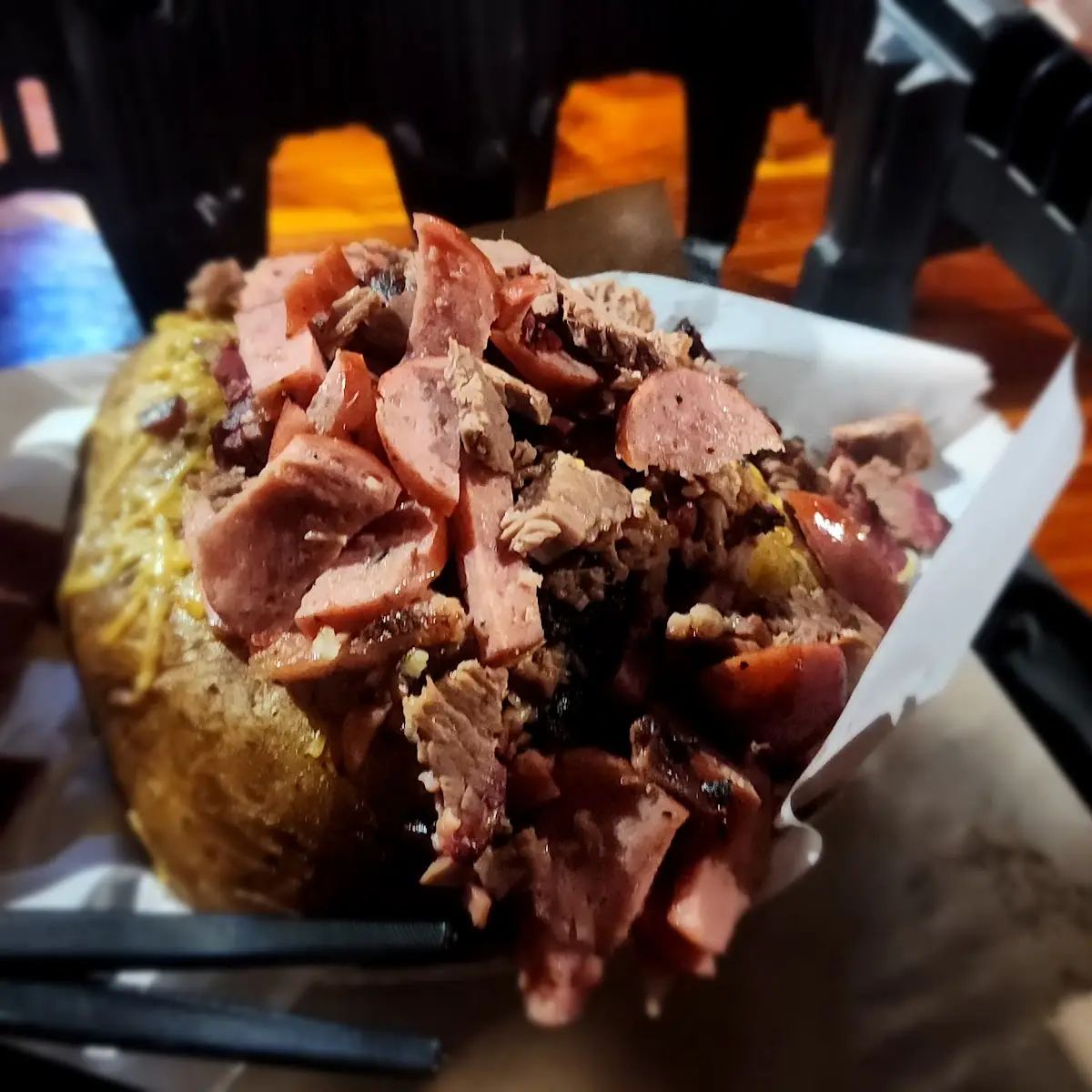 Baked Potato with Brisket