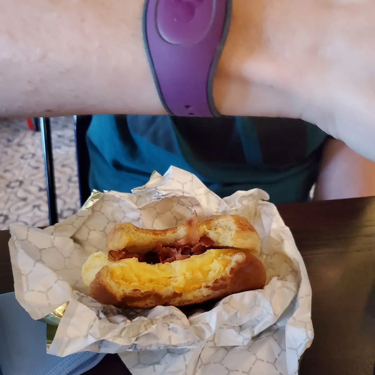 Bacon Egg and Cheese Biscuit