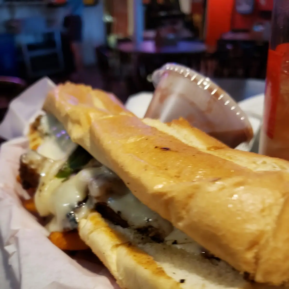 Veggie Philly Cheesesteak
