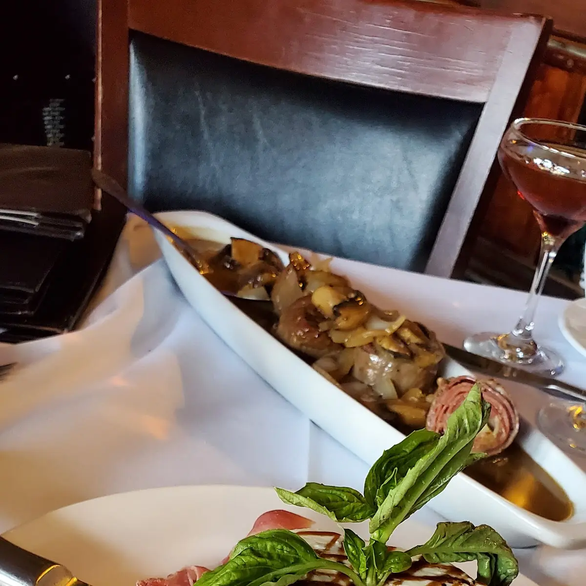 Tomato Mozzarella Tower with Prosciutto De Parma