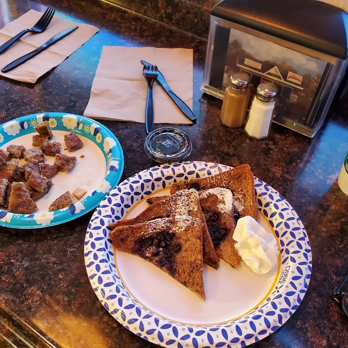 Blueberry French Toast Combo