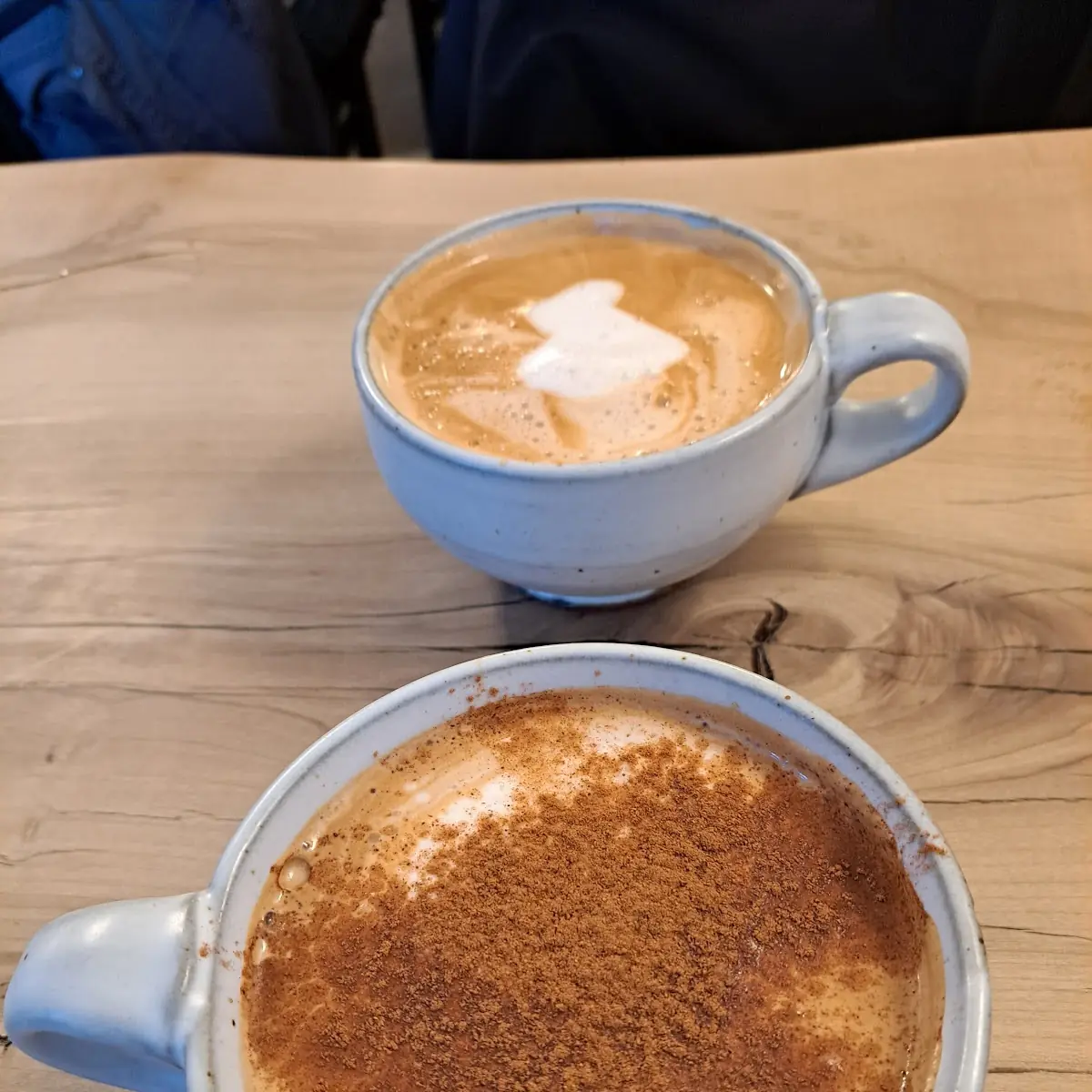 Pumpkin Spice Latte and Maple Latte