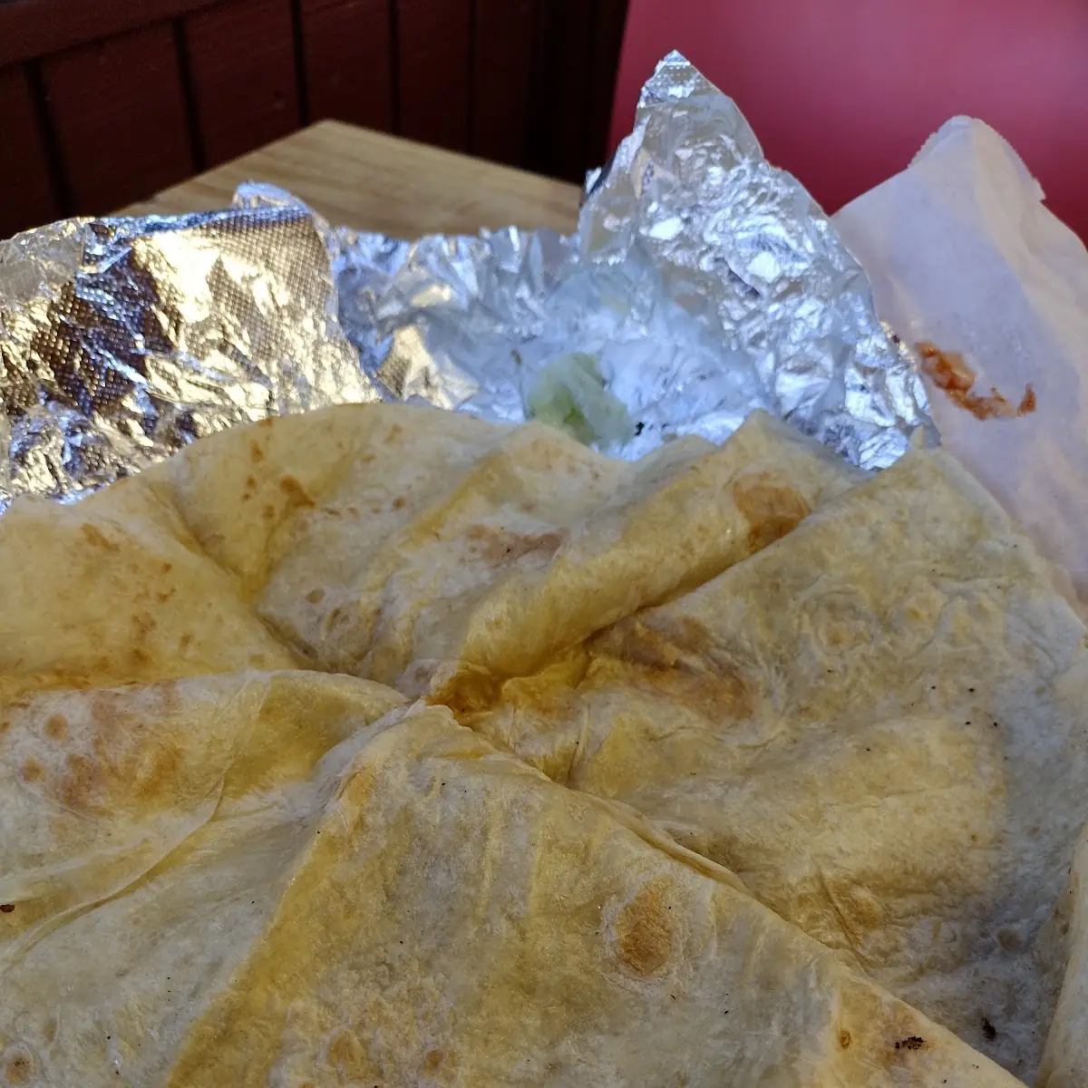 Plain Flour Tortilla for My Chile Relleno