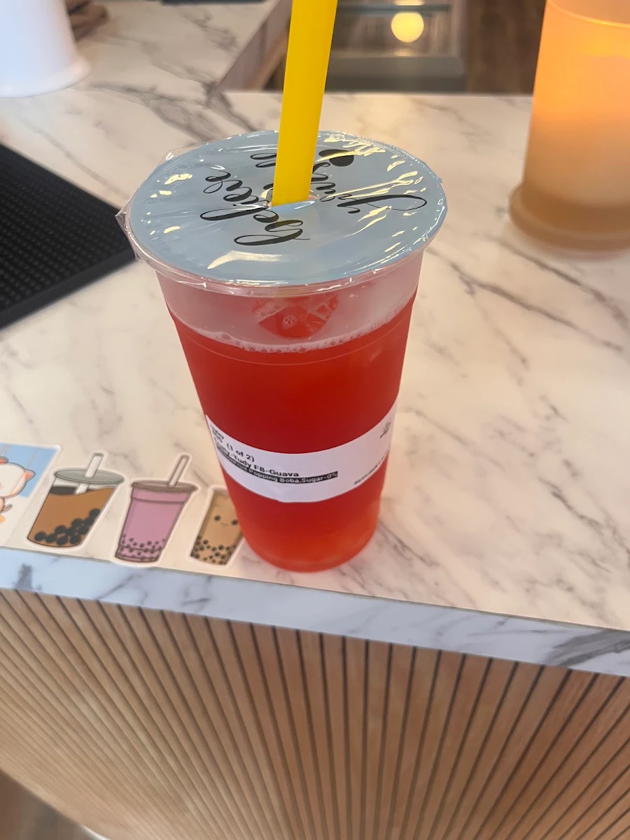 Passion Fruit Popping Boba