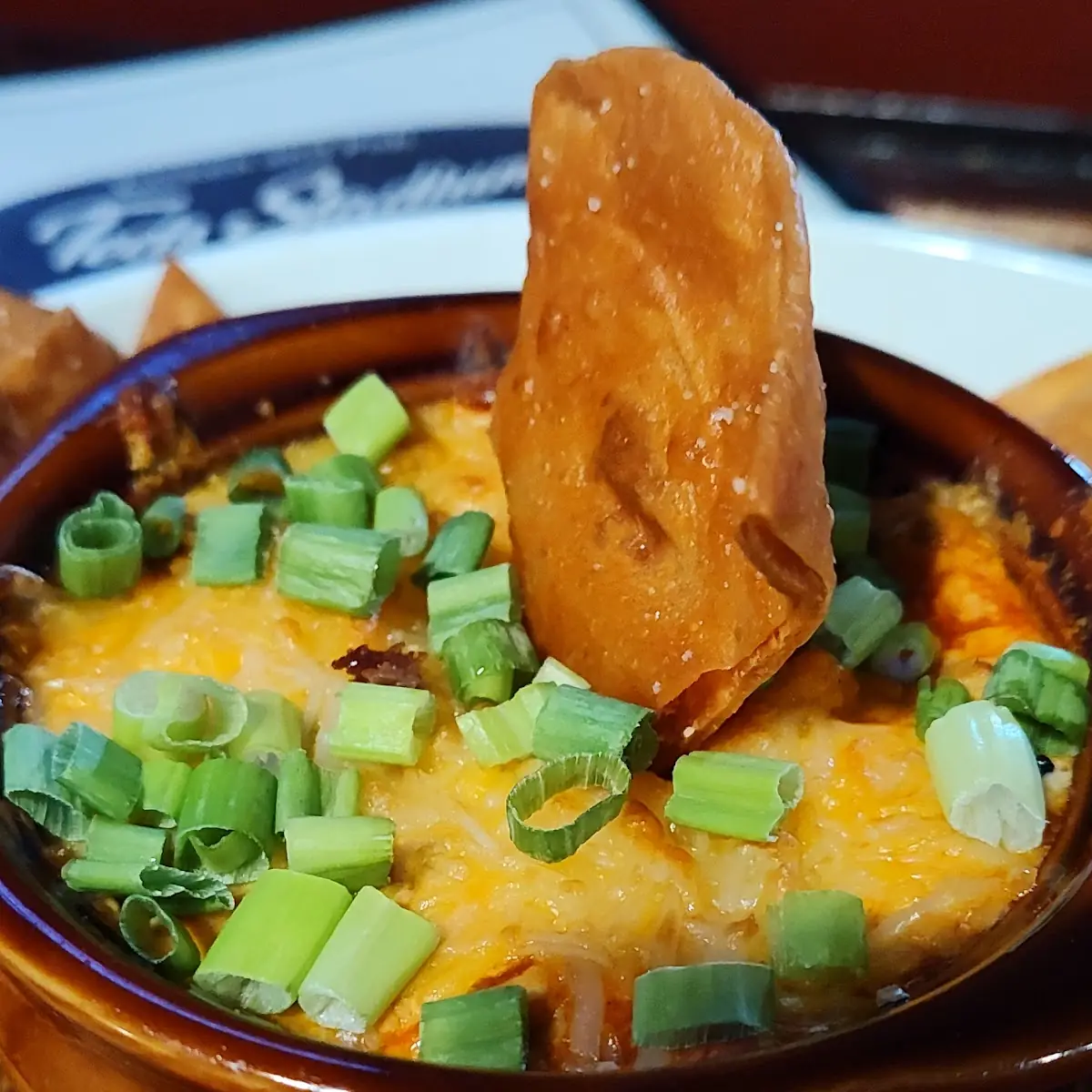 Buffalo Chicken Dip with House Made Chips