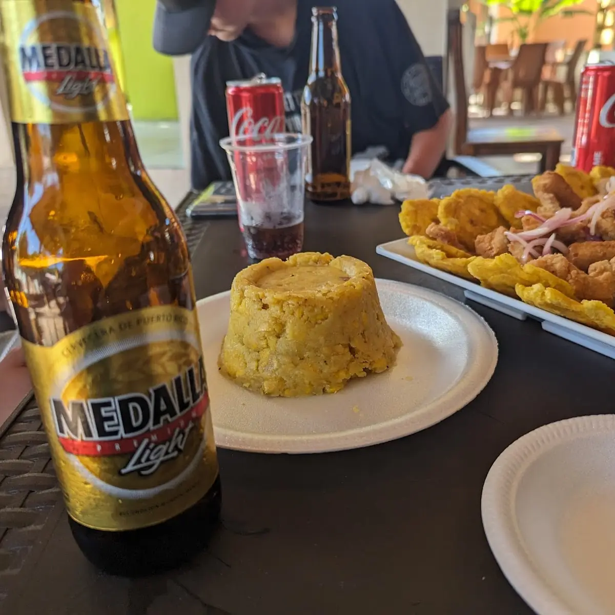 Mofongo Con Carne Frita