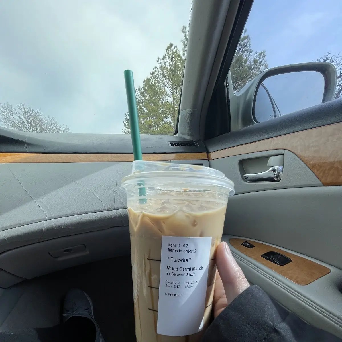 Iced Mocha Latte Extra Dressing