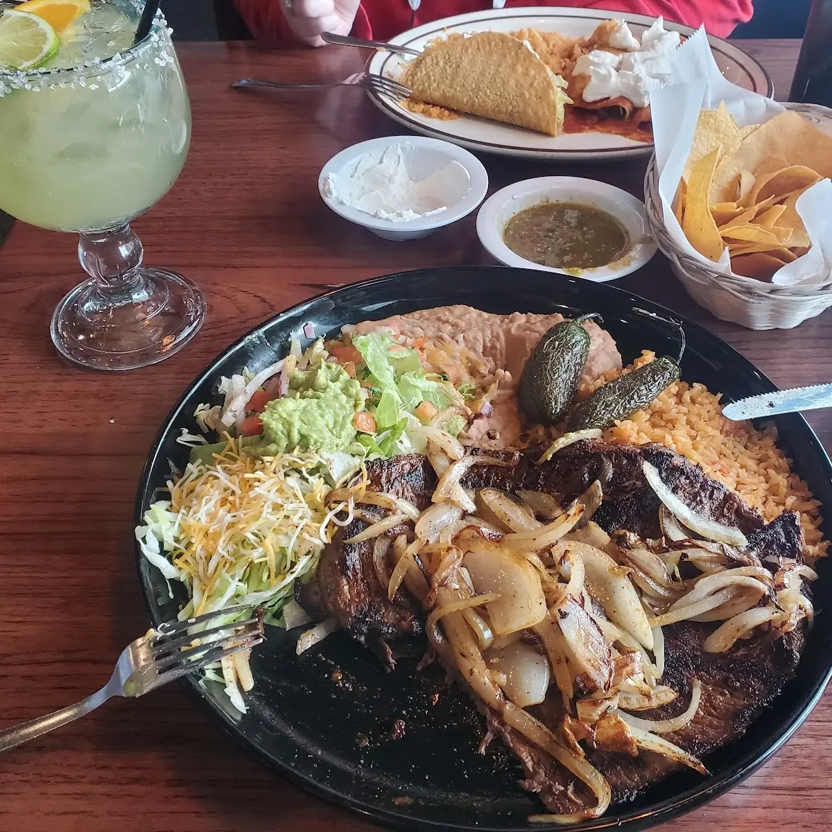 Carne Asada and Chicken Fajitas