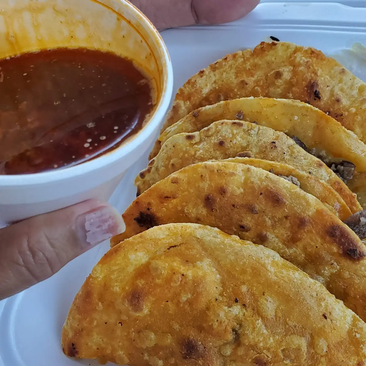 Tacos Dorados - Asada