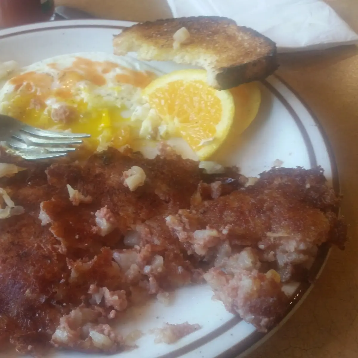 Chicken Fried Steak and Eggs