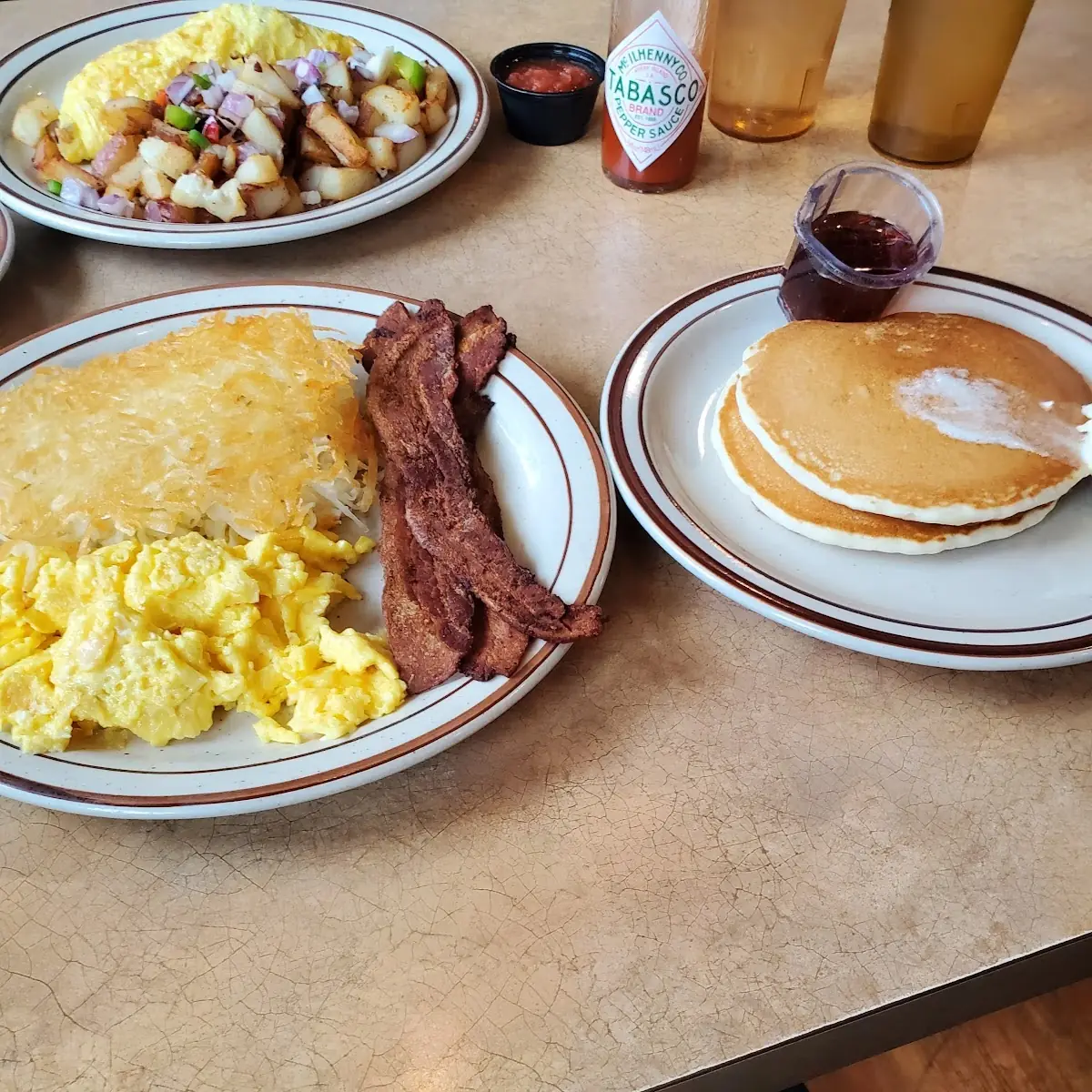 Eggs Benedict with Hash Browns