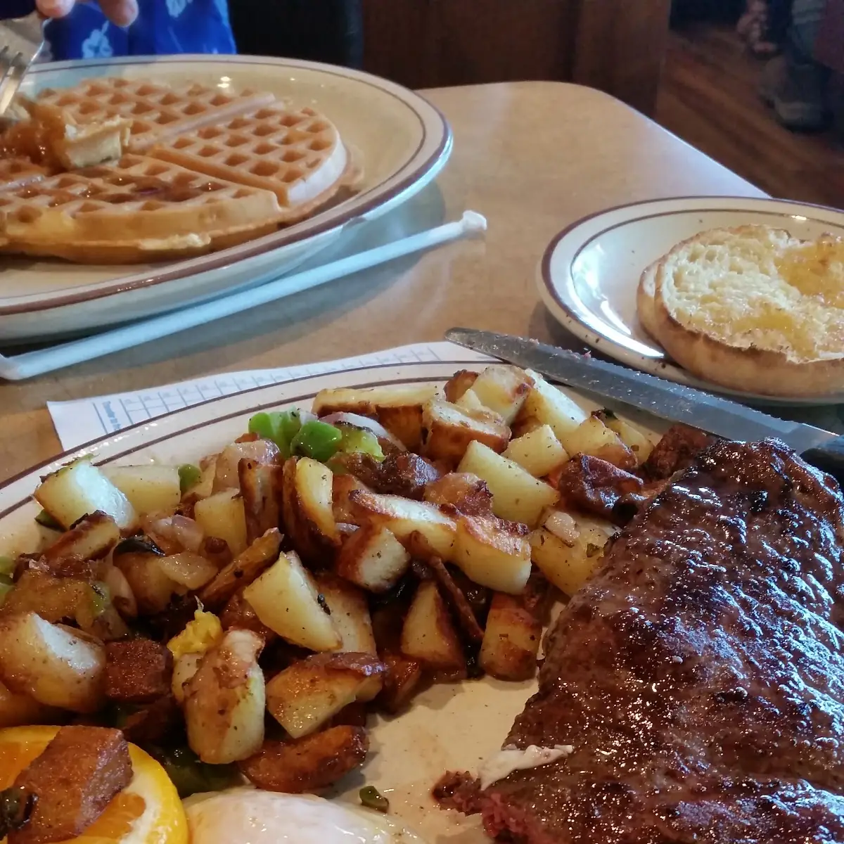 New York Steak and Eggs