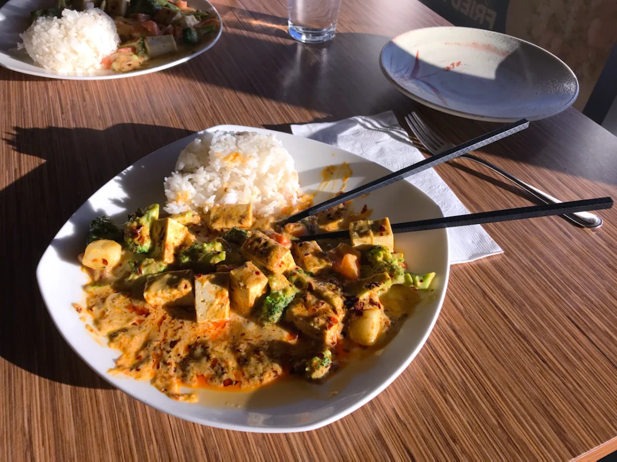 Pinang Curry Tofu, Thai Manao