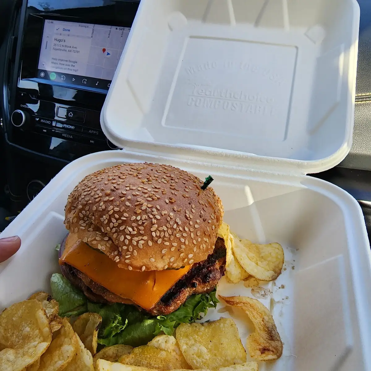 Smokey Cheddar Burger