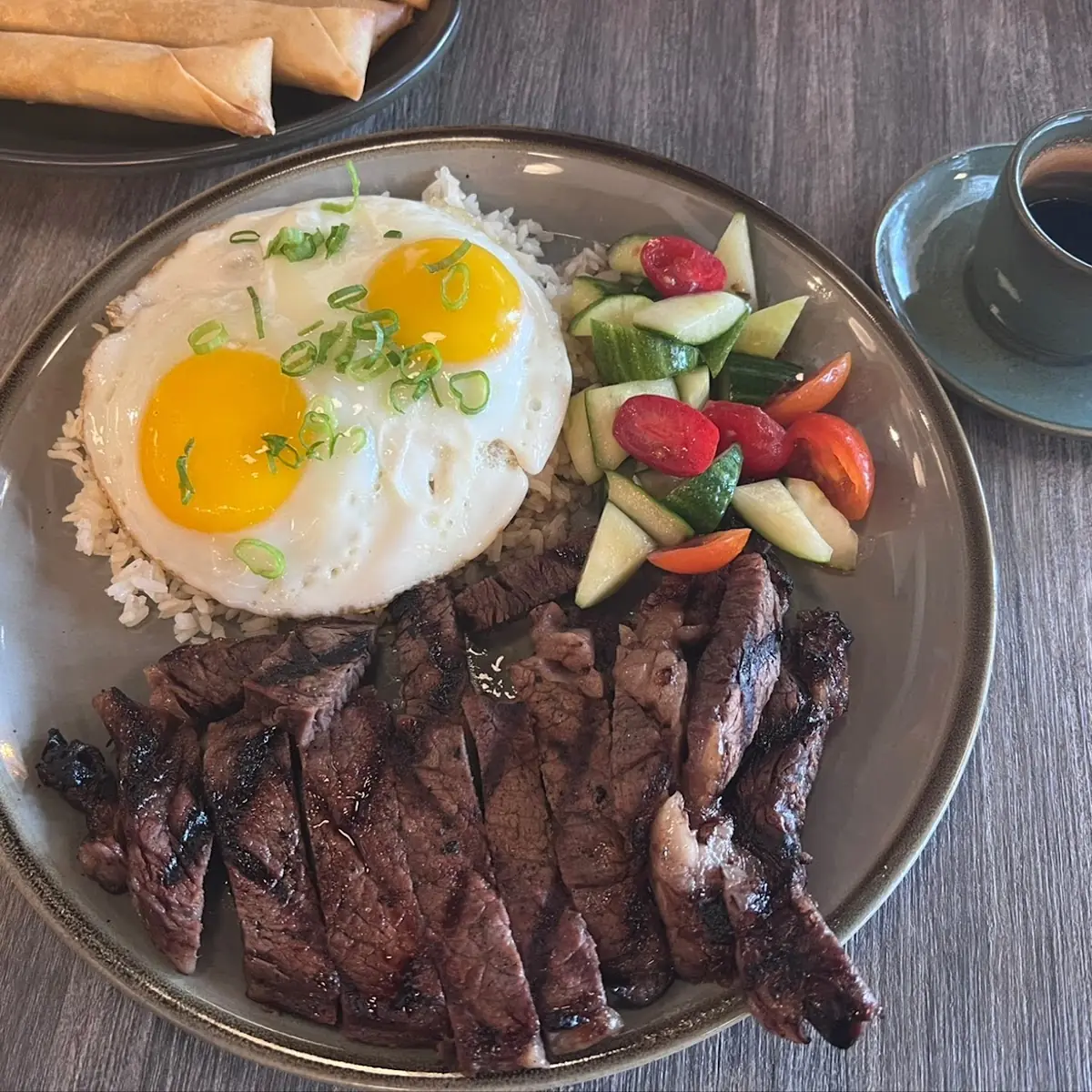 Silog with Rib Eye Steak
