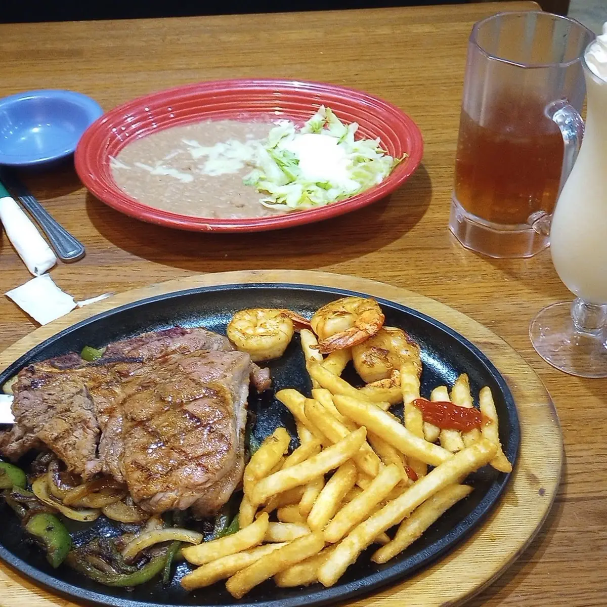 Costa Steak and Shrimp