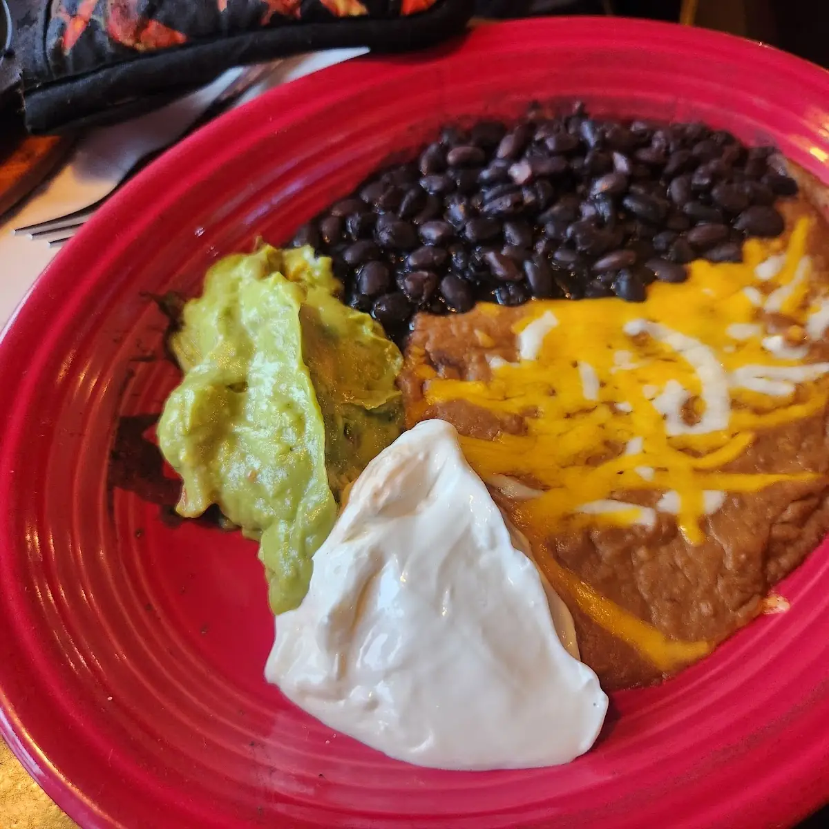 Refried Beans side