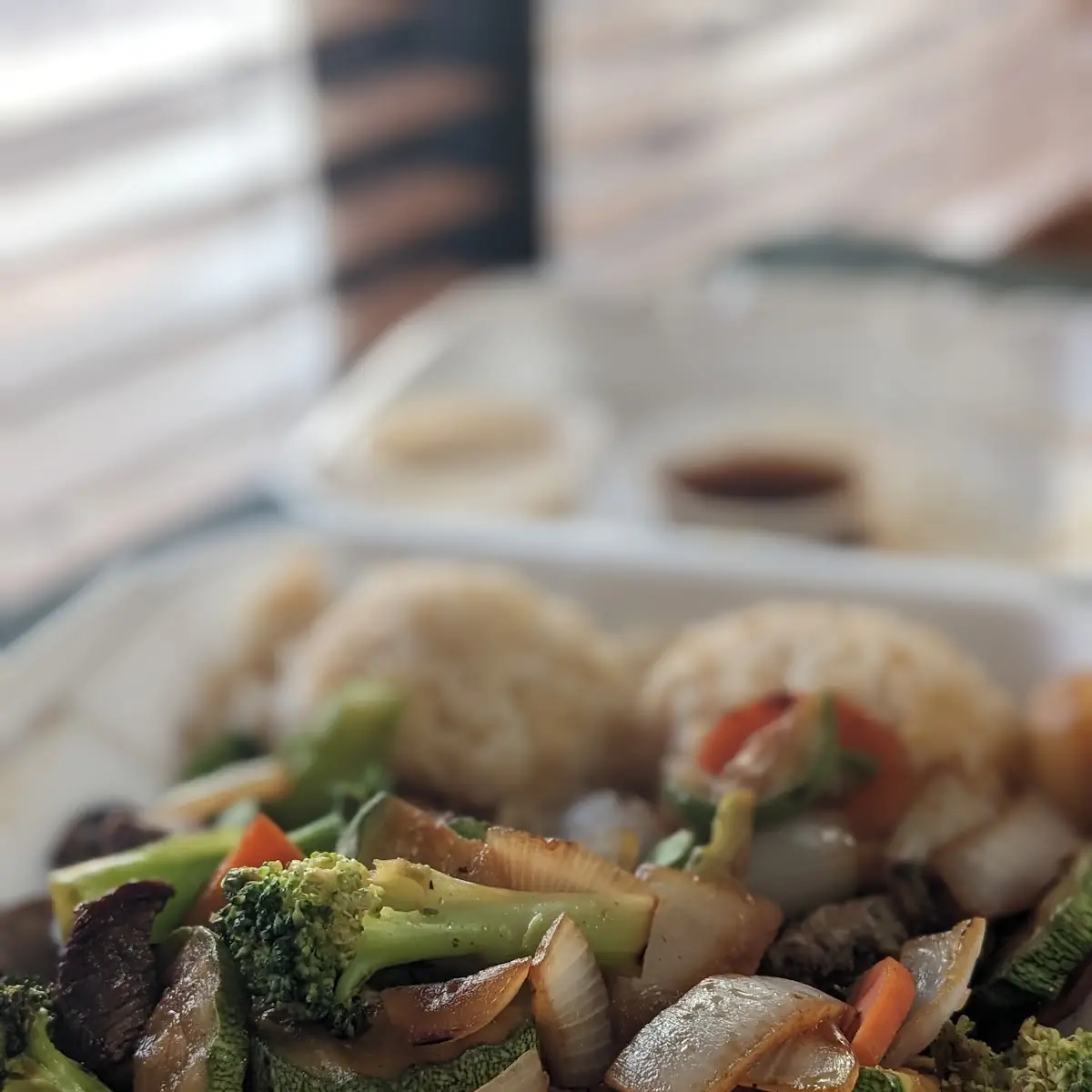 Hibachi Vegetables w Mixed Vegetables