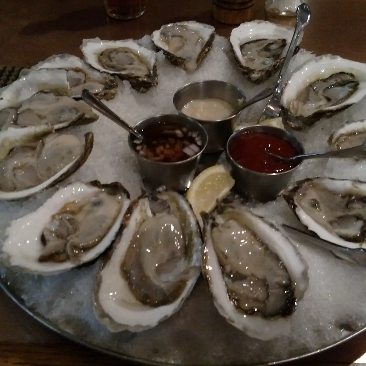 Oysters on the Half