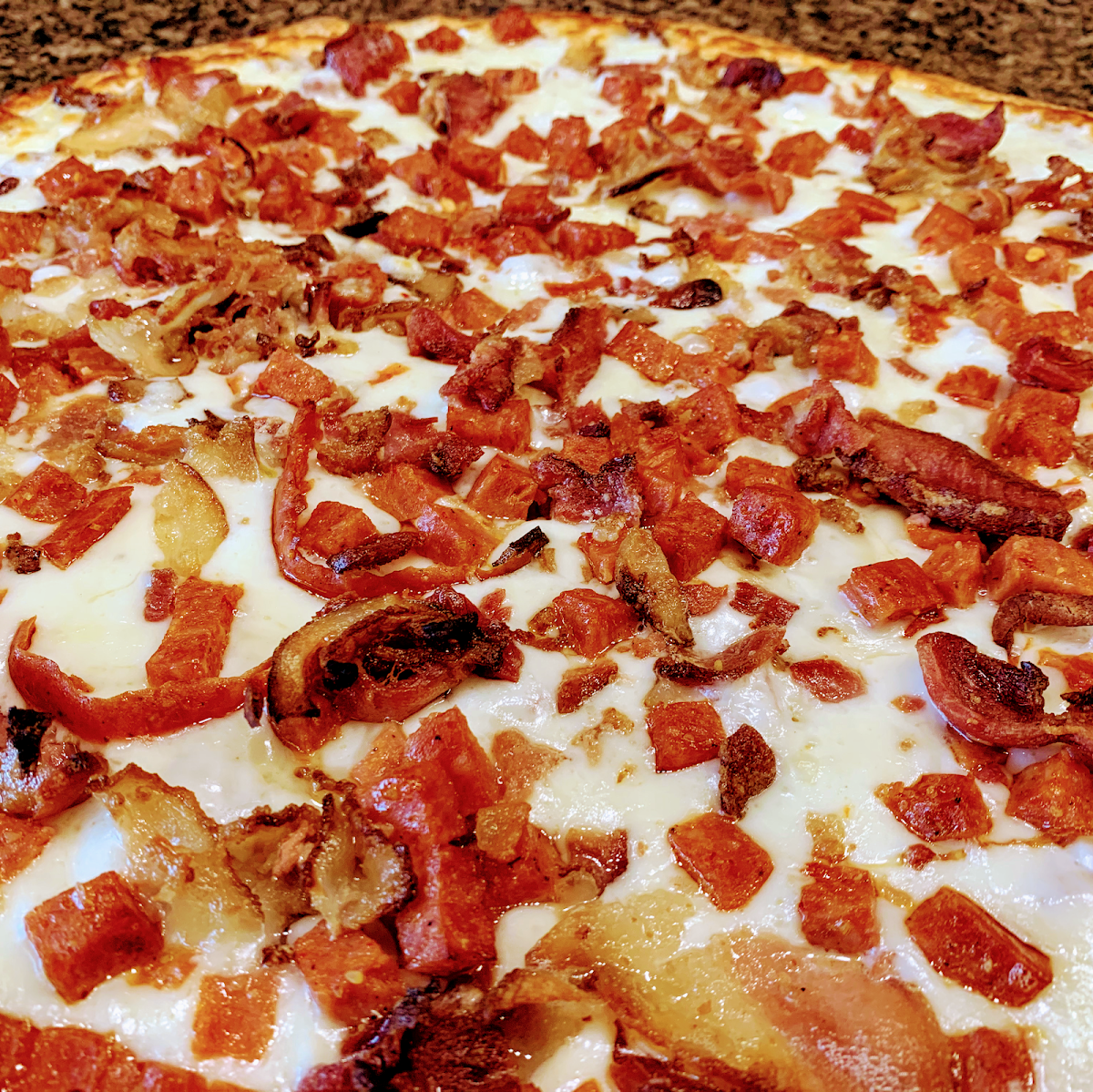 Pepperoni Bacon Pizza, Kouzina Pizza