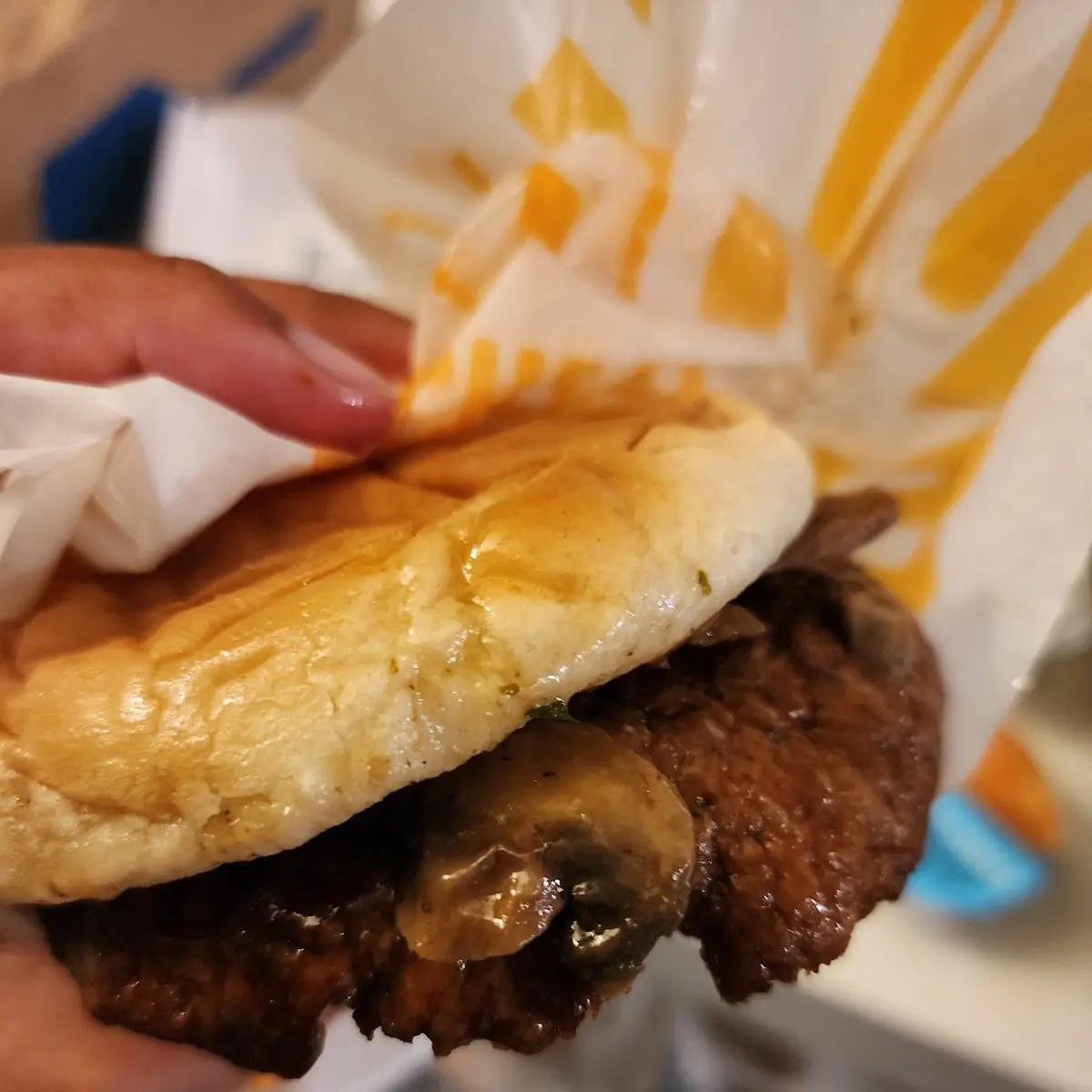 burger ماشروم اند ソイ