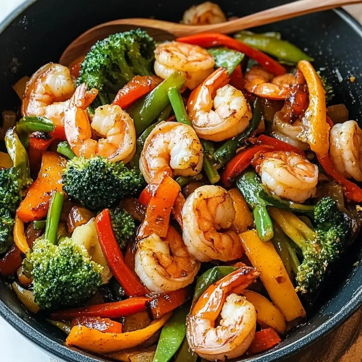 Shrimp Stir Fried w Chinese Broccoli
