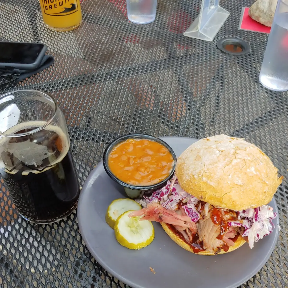 Smoked Pulled Pork Sandwich