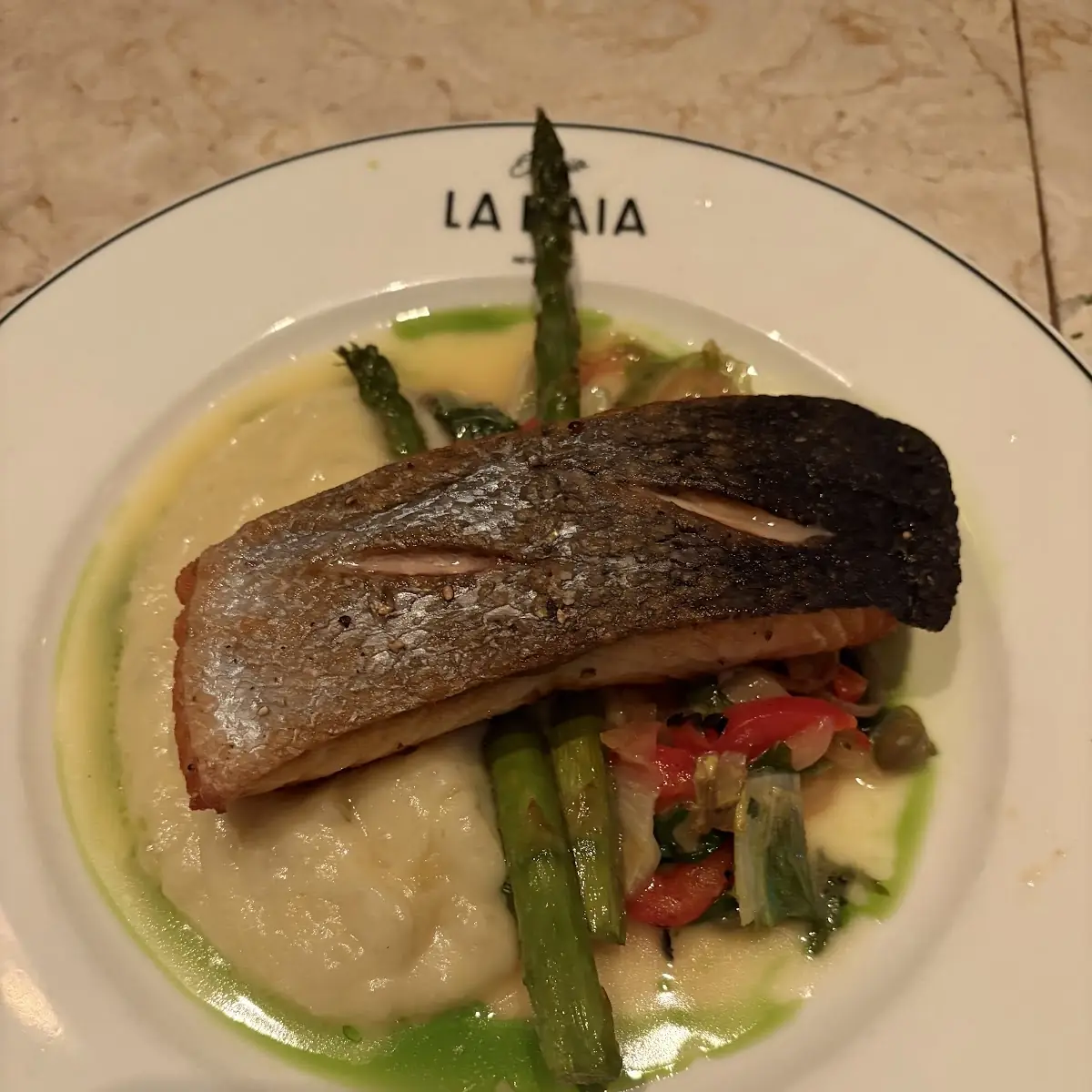 Salmon with Creamy Mashed Potatoes