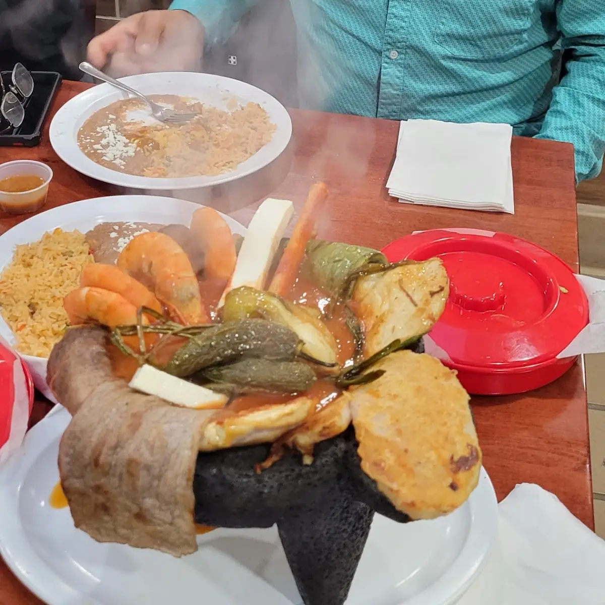 Molcajete Caliente Hot Molcajete