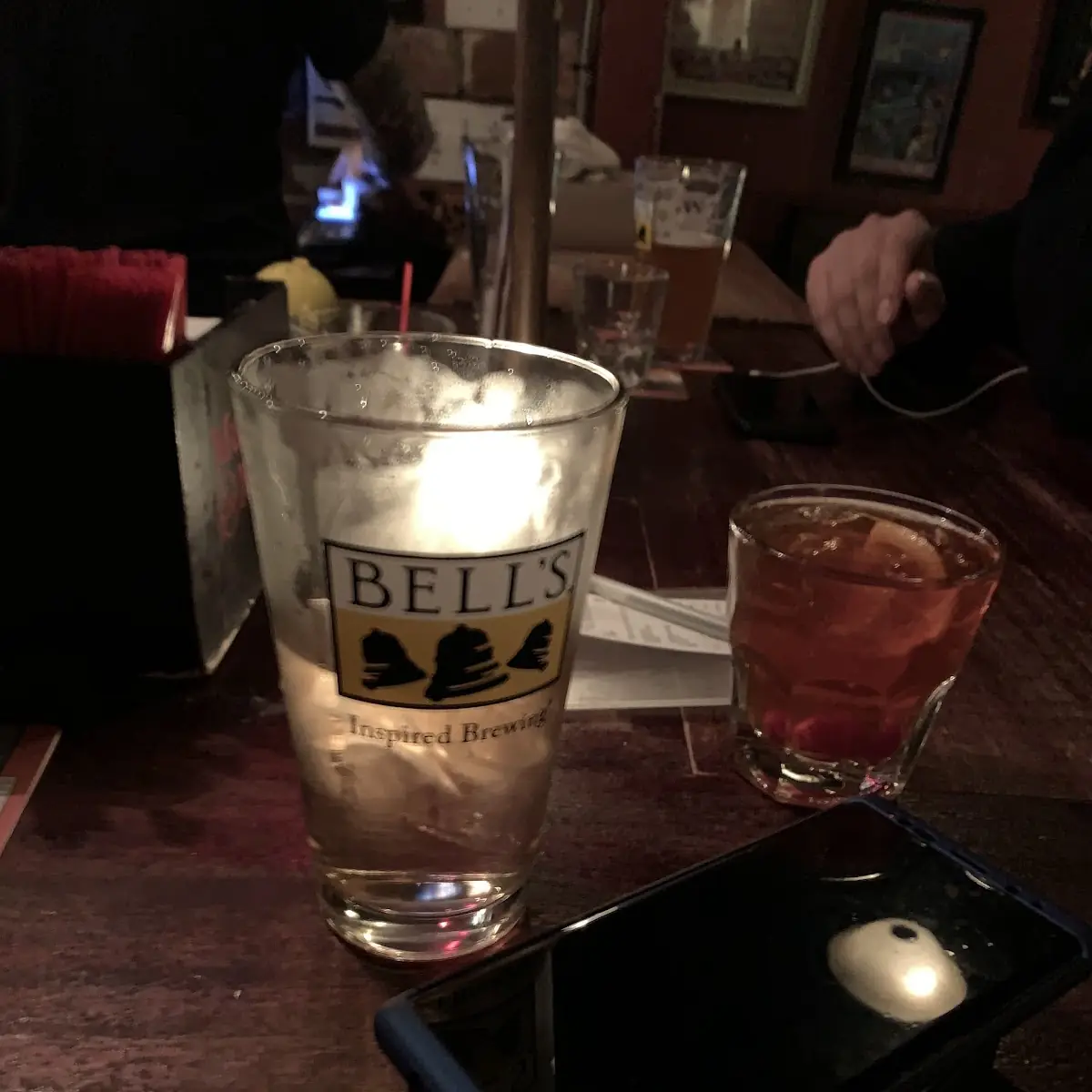 Old Fashioned & Water w Bitters