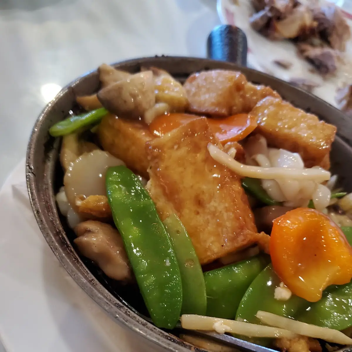 Seafood with Snow Pea