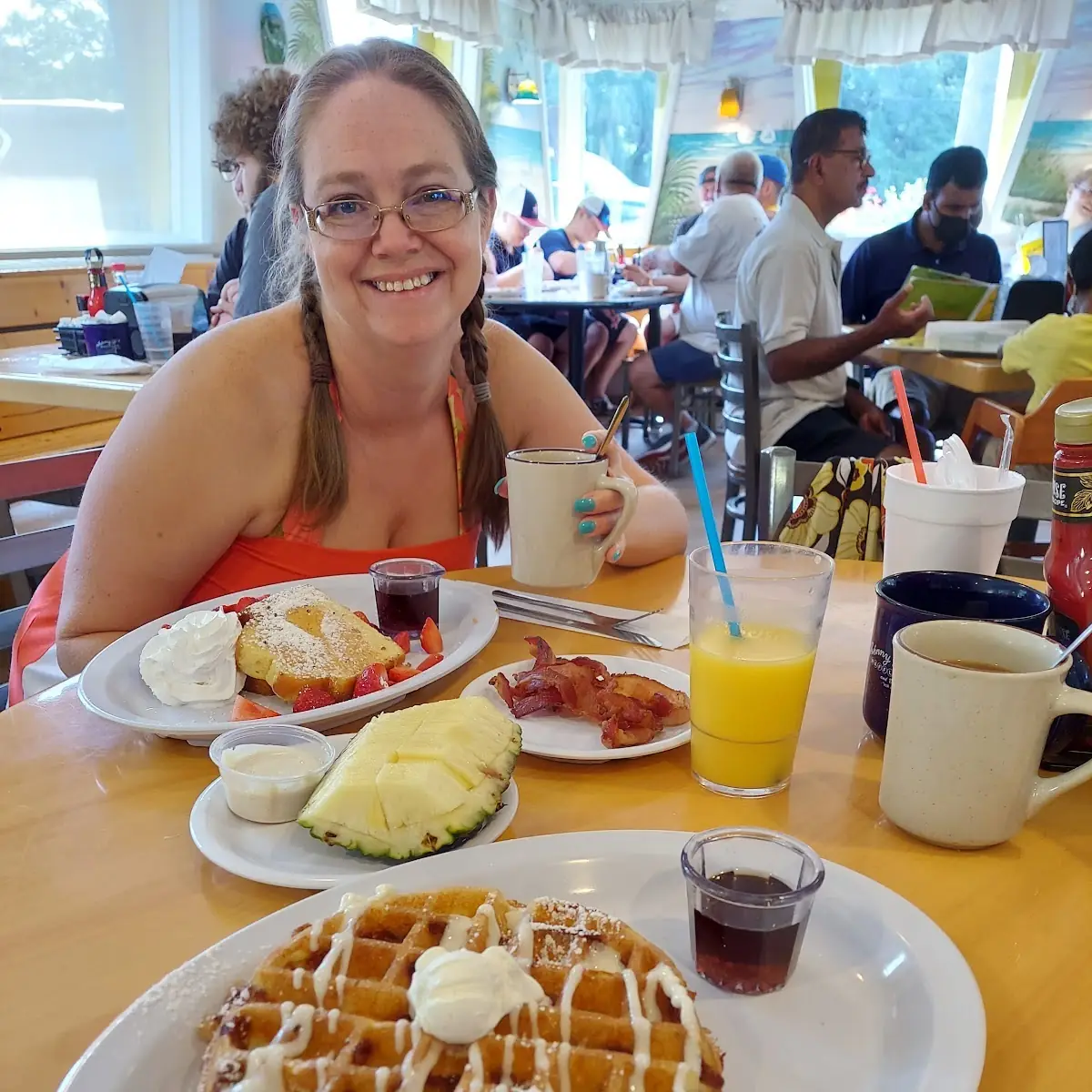 Cinnamon Roll Waffle