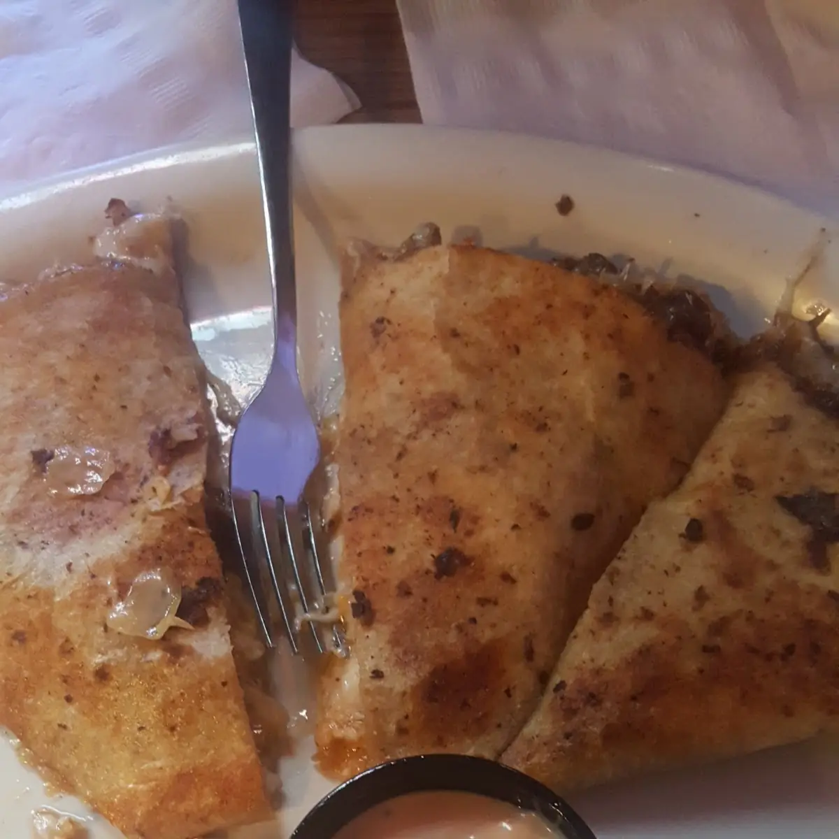Reuben Sandwich Quesadilla