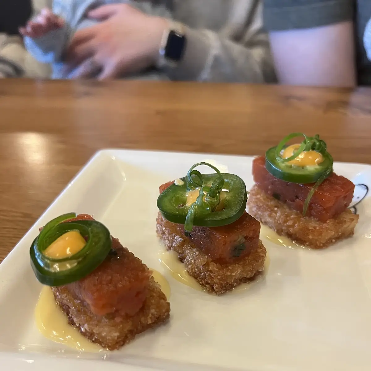 Rice Crunchy Spicy Tuna