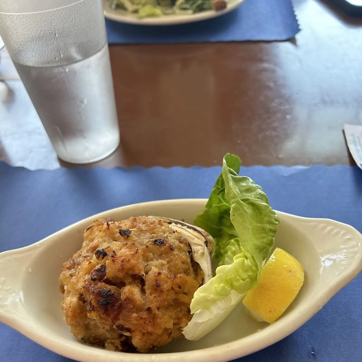Crab Cake Plate